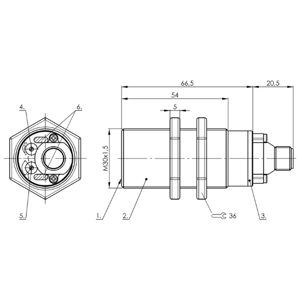 Balluff BCS004T BCS M30B4M2-PPM20C-S04G Supplier