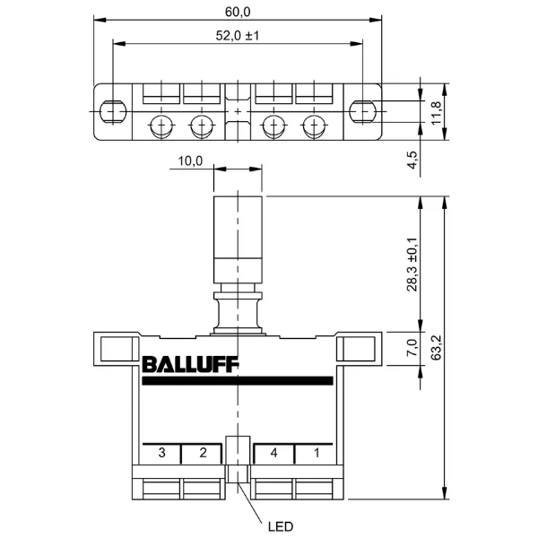 Balluff BES02ML BES 517-108-RK Distributor