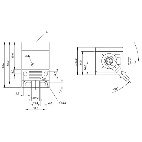 Balluff BES0300 BES Q40KFU-GNX35F-S92G-EEX Supplier