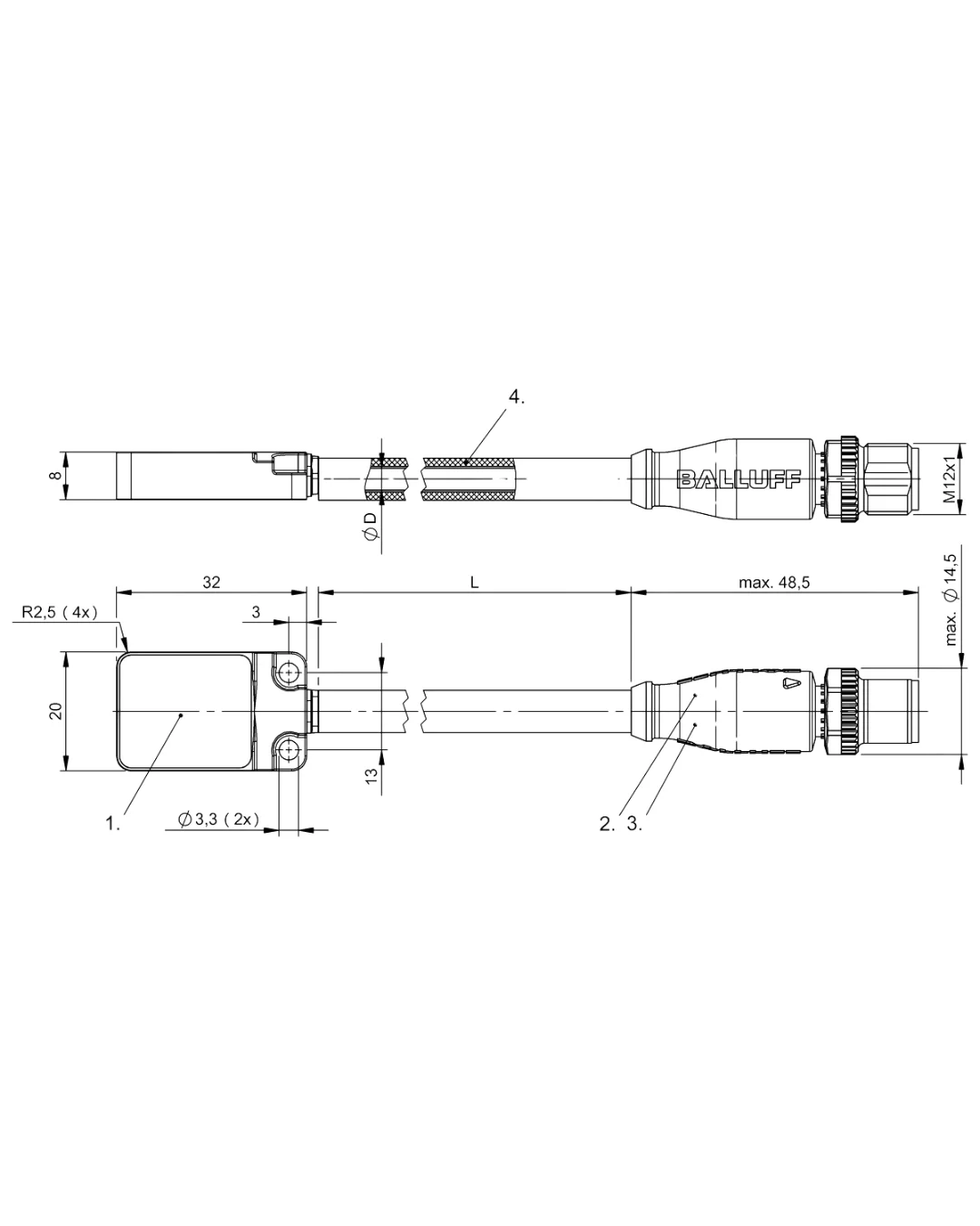 Balluff BES049Y BES R01EC-PSC50A-BP00,3-GS04-W51 Supplier
