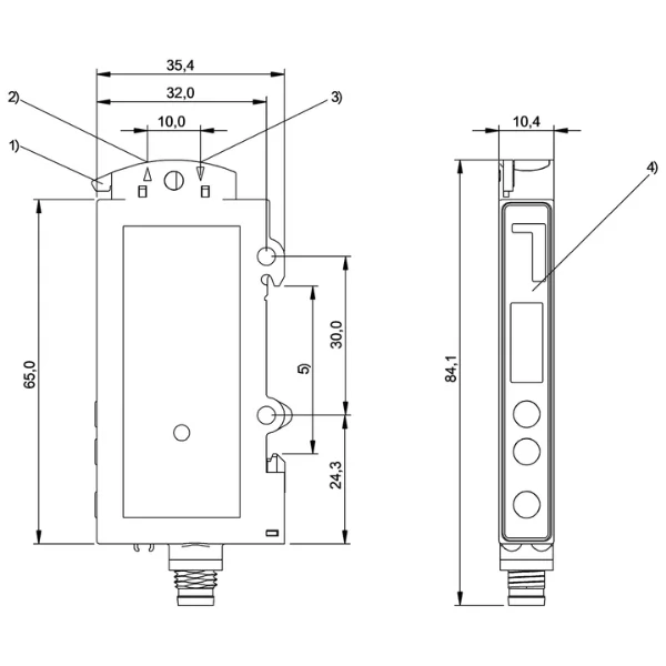 Balluff BFB0006 BFB 75K-002-P-S75 Distributor