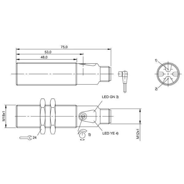 Balluff BFB0009 BFB M18M-001-P-S4 Supplier