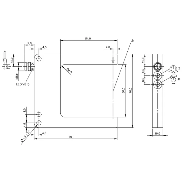 Balluff BGL001J BGL 50A-001-S49 Supplier & Distributor