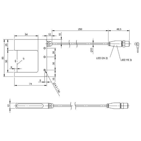 Balluff BGL004L BGL 50F-001-00,2-S4 Supplier & Distributor