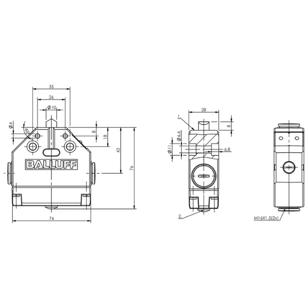 Balluff BNS0004 BNS 819-FD-60-101-FD Supplier