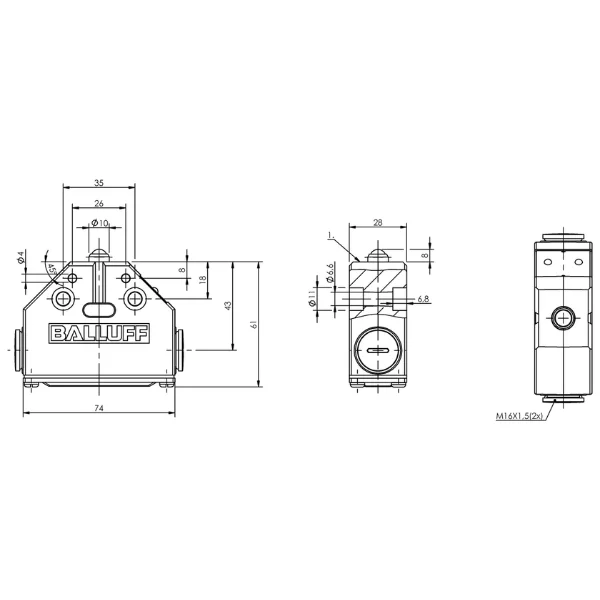 Balluff BNS0005 BNS 819-FK-60-101 Supplier & Distributor