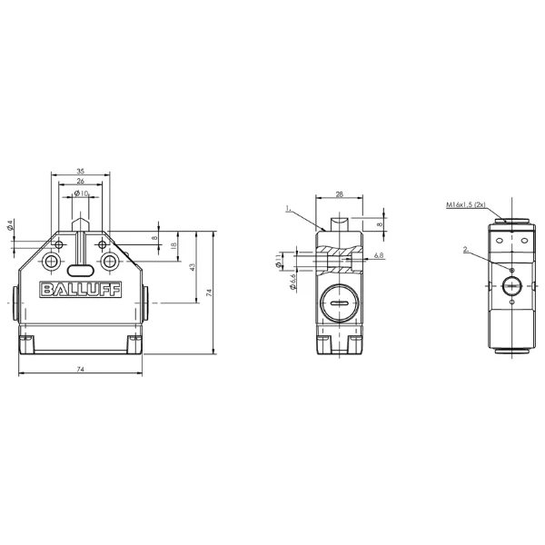 Balluff, BNS0026, BNS 813-FK-60-183 Supplier