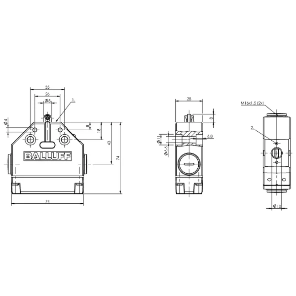 Balluff, BNS002M, BNS 813-FL-60-186 Supplier