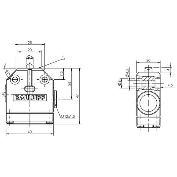 Balluff BNS0043 BNS 819-99-D-13 Supplier and Distributor