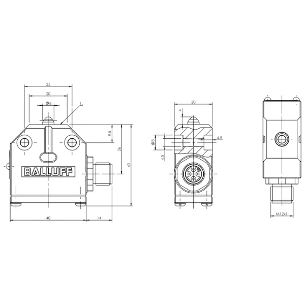 Balluff BNS005J BNS 819-100-D-11-S80 Supplier