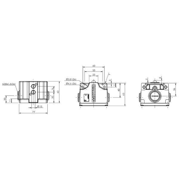 Balluff BNS02A7 (BNS 819-B04-L12-61-12-10) Distributor