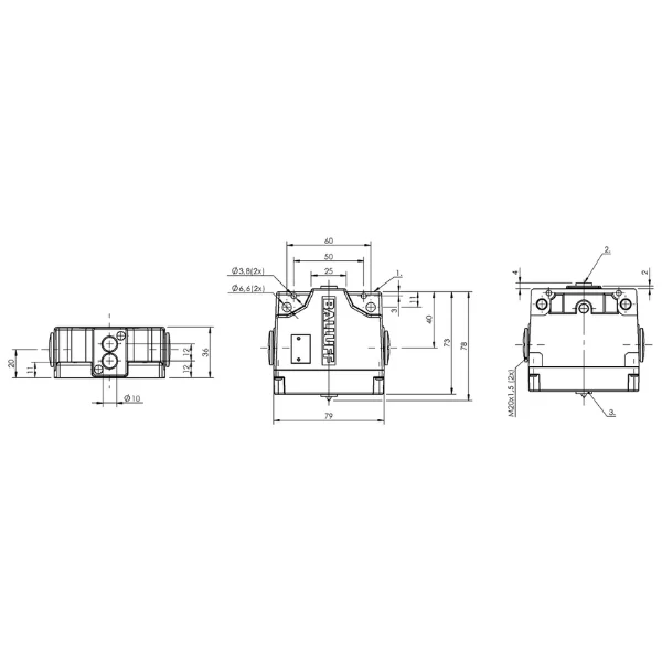 Balluff BNS03F9 BNS 816-B03-PA-12-610-11-S80S Distributor