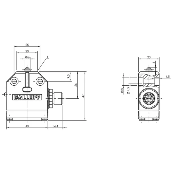 Balluff BNS0469 BNS 819-99-K-11-S4 Supplier & Distributor