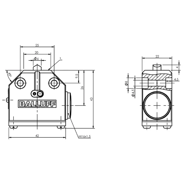 Balluff BNS04WT, BNS 819-100-D-15 Supplier