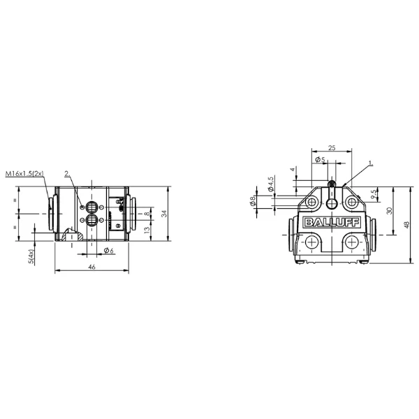 Balluff BNS055P, BNS 813-B02-R08-40-69-02 Supplier