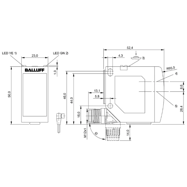 Balluff BOD0020 BOD 23K-LI01-S4 Supplier & Distributor