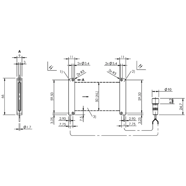 Balluff BOH00F7 BOH AI-R073-036-01-S49F Distributor