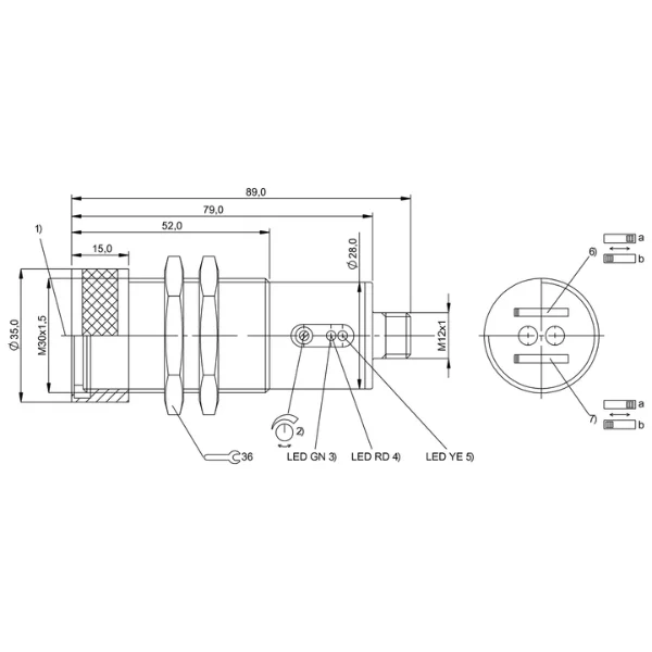 Balluff BOS0134 BOS 30M-GA-1PH-S4-C Supplier & Distributor