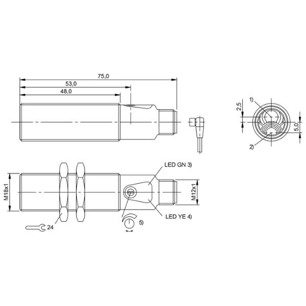 Balluff BOS01CF BOS 18M-PA-RD20-S4 Supplier and Distributor in India