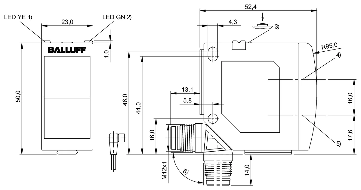 Balluff BOS01FN BOS 23K-PA-RR10-S4 Supplier & Distributor in India