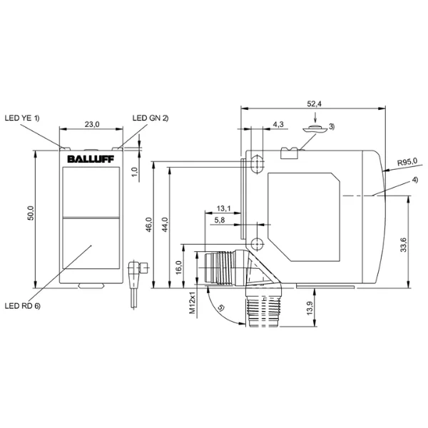 Balluff BOS01FP BOS 23K-PA-RE10-S4 Supplier & Distributor