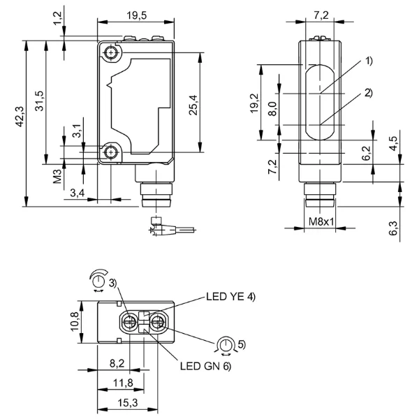 Balluff BOS01JK BOS 5K-PU-LH12-S75 Supplier and Distributor in India