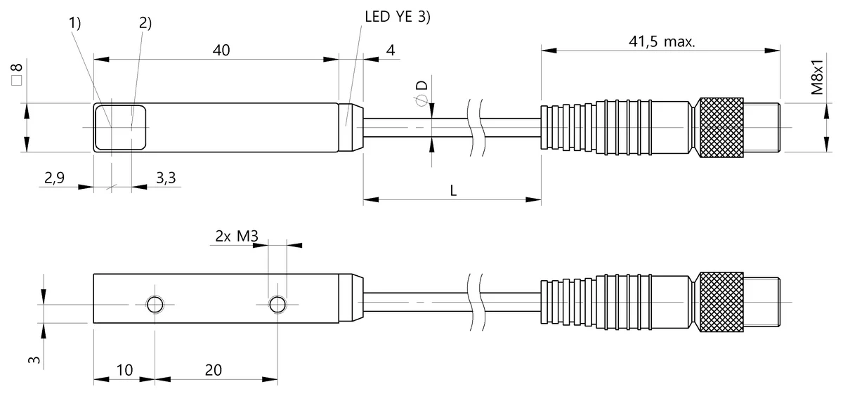 Balluff BOS01MU BOS Q08M-PS-LR20-00,2-S49 Supplier and Distributor