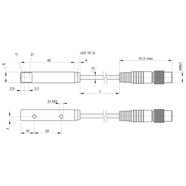 Balluff BOS01RZ BOS Q08M-PS-KD20-00,2-S49 Supplier & Distributor