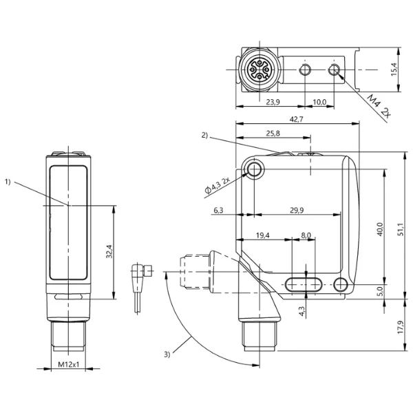Balluff BOS027R BOS 21M-PAI-RE30-S4 Supplier & Distributor