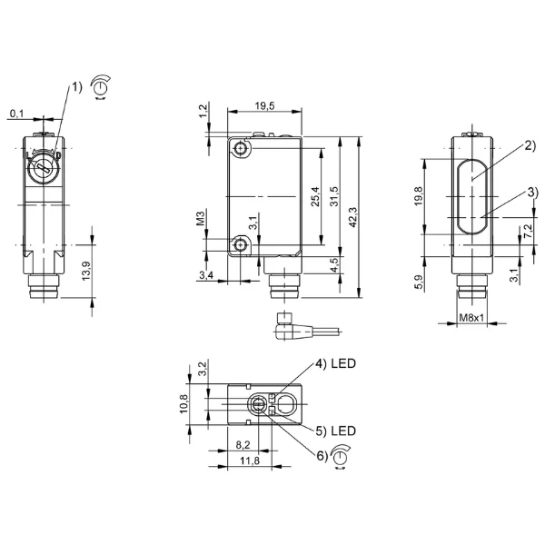 Balluff BOS029M, BOS R090K-PU-RH10-S75 Supplier & Distributor
