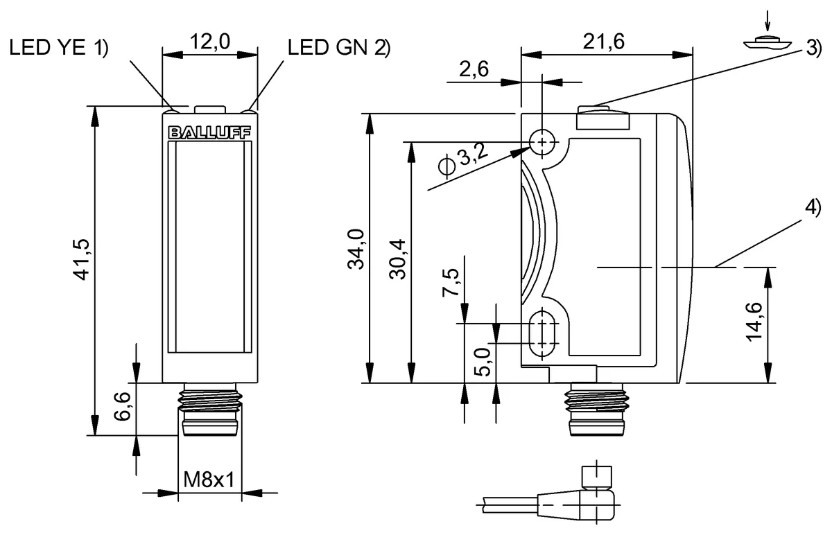 Balluff BOS02F0 BOS 6K-UI-LK10-S75 Supplier & Distributor in India