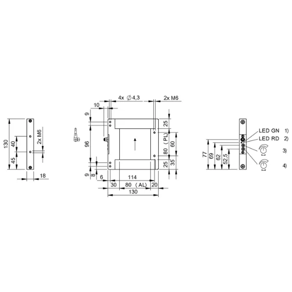 Balluff BOW001J BOW A-0808-PS-C-S49 Supplier