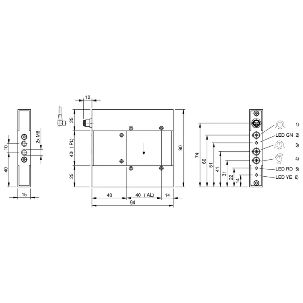 Balluff BOW002U BOW B-0404-DU-C-S75 Supplier and Distributor