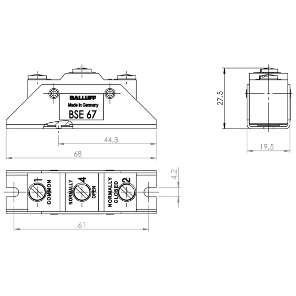 Balluff BSE000E BSE 67-RK Supplier and Distributor