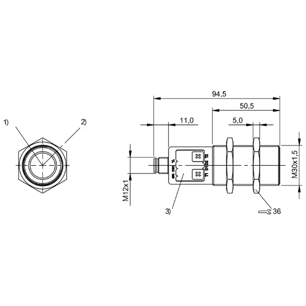 Balluff BUS003F (BUS M30M1-XC-20/130-S92K) Supplier & Distributor in India