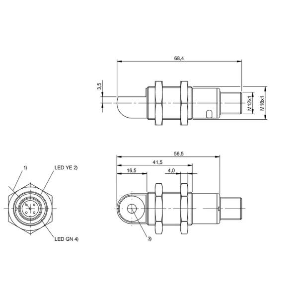 Balluff BUS007K (BUS W18M1-GPXI-02/015-S92G-511) Supplier & Distributor in India