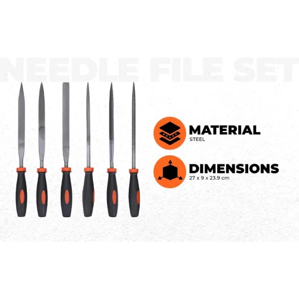 Black & Decker BDHT22148 Needle File Set 6 Piece Supplier