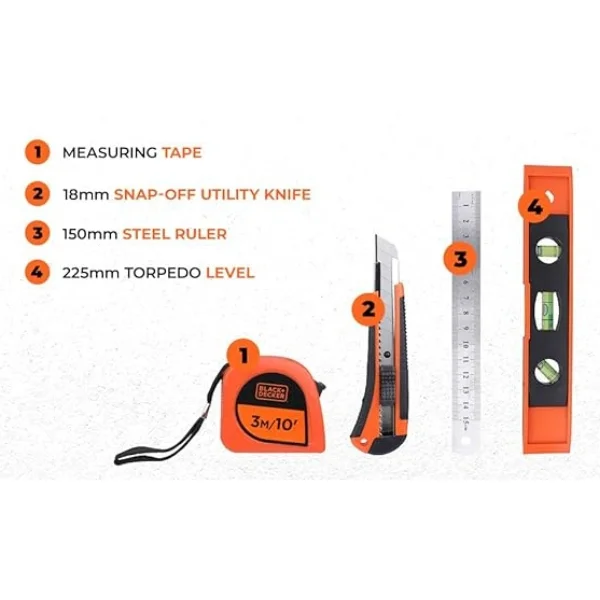 BLACK AND DECKER BMT154C 154 PC Hand-Tool Kit: Commercial Supply 