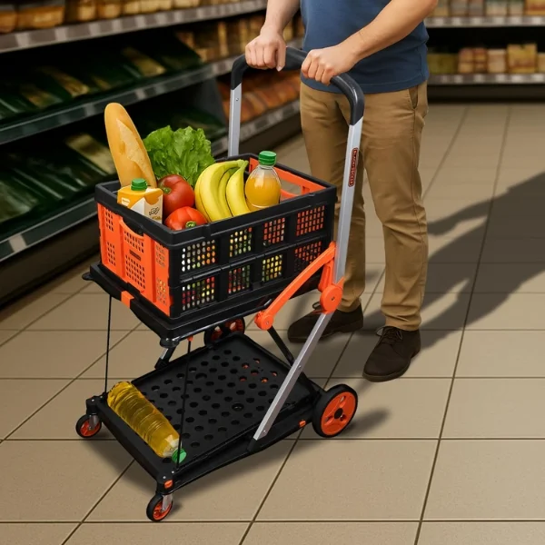 Black & Decker BXWT-H204 Folding Double Level Cart Supplier