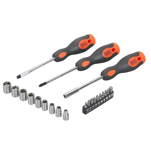 BLACK DECKER BMT126C 126 PC Hand Tool Kit: Industrial & Workshop Use