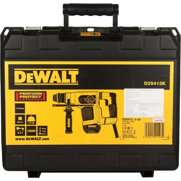 DeWalt D25413K-QS 32 mm 3 Mode SDS Plus Combi Hammer 4 kg Supplier