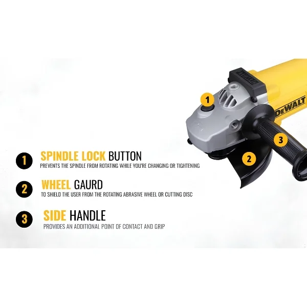 DeWalt D28413-IN 2200W 180 mm Large Angle Grinder Supplier