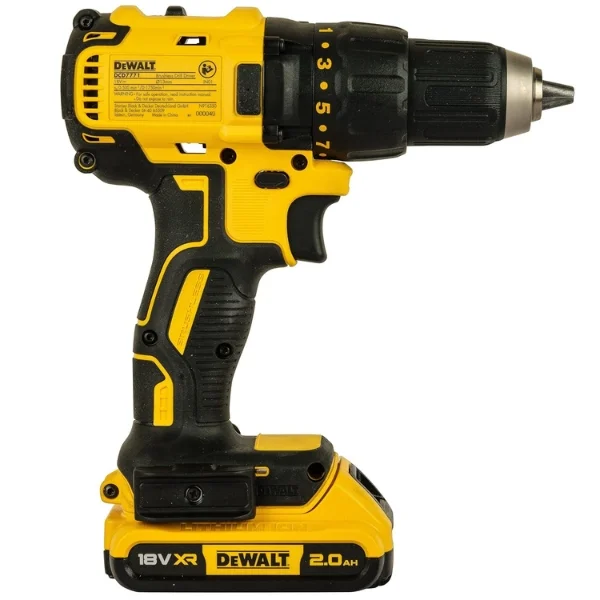 DEWALT DCD7771D2-IN 18V 2.0Ah Compact Brushless Drill Driver Supplier