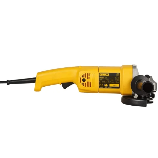 DeWalt DW831-IN 1400W 125 mm Small Angle Grinder Rat Tail Design Supplier