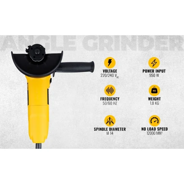 DeWalt DWE4115-IN01 950W 125 mm Small Angle Grinder Slide Switch Supplier