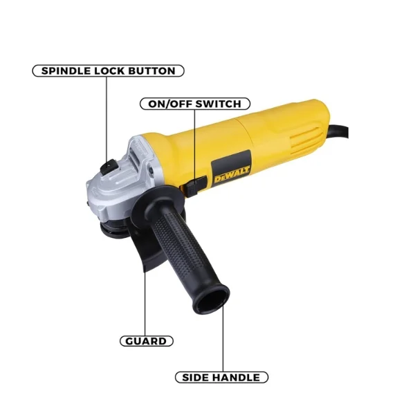 DeWalt DWE4115-IN01 950W 125 mm Small Angle Grinder Slide Switch Supplier