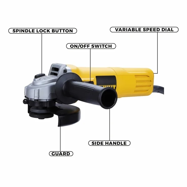 DeWalt DWE4119-IN 950W 125 mm Small Angle Grinder Supplier
