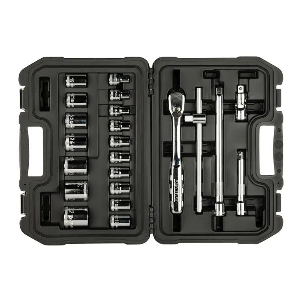 DEWALT DWMT19241-1 22 Pc 1/2″ Drive Metric Socket Set – Authorized Industrial Supply, Pan India