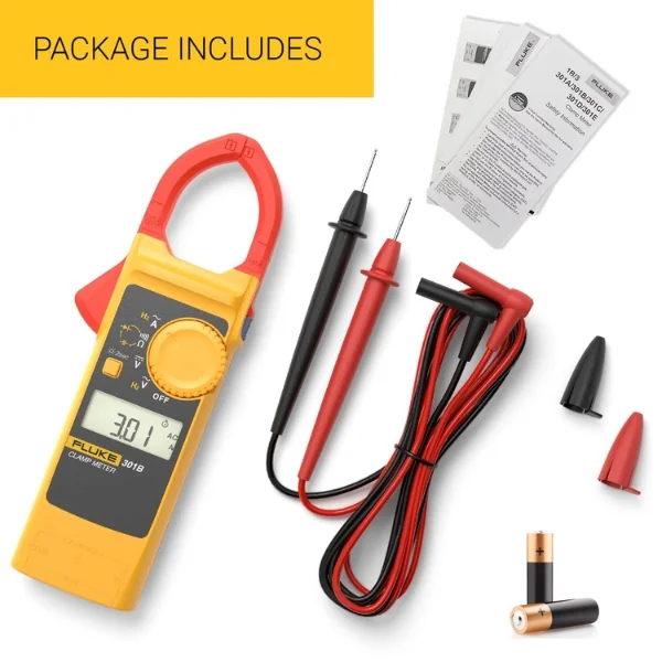Fluke 301B 600A AC Clamp Meter (With Test Leads) Supplier