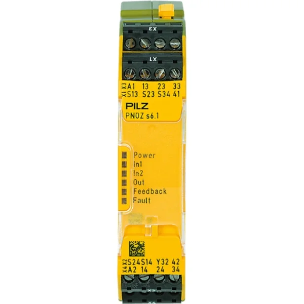 Pilz 750126 PNOZ s6.1 Safety Relay 24VDC 3NO 1NC Supplier